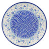 Polish Pottery Plate 10" Shells And Reefs