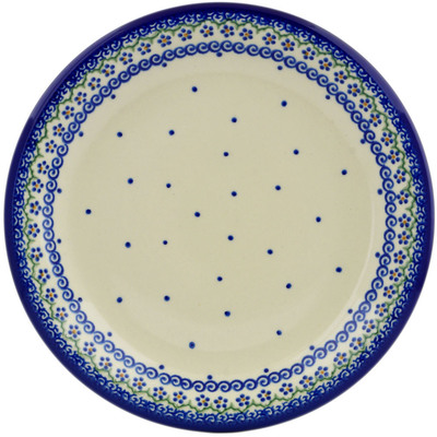 Polish Pottery Plate 10&quot; Simplicity