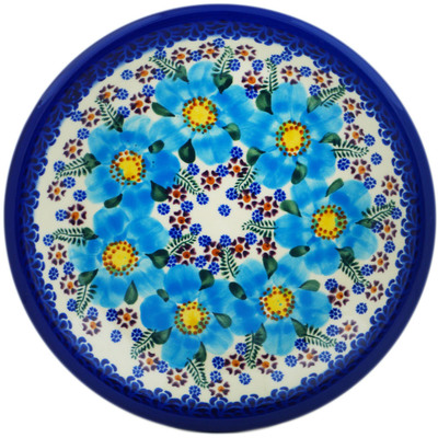 Polish Pottery Plate 10" Soft Touch UNIKAT