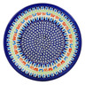Polish Pottery Plate 10&quot; Spring Flowers