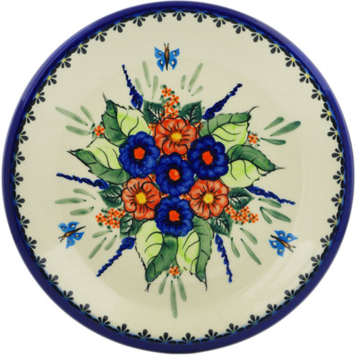 Polish Pottery Plate 10&quot; Spring Splendor