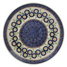 Polish Pottery Plate 10" Spring Yellow Posey