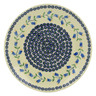 Polish Pottery Plate 10&quot; Sweet Dreams