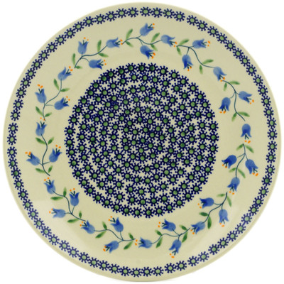 Polish Pottery Plate 10&quot; Sweet Dreams
