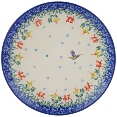 Polish Pottery Plate 10" Sweet Nectar