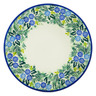 Polish Pottery Plate 10&quot; Thistle