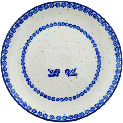 Polish Pottery Plate 10&quot; Tweet Dreams