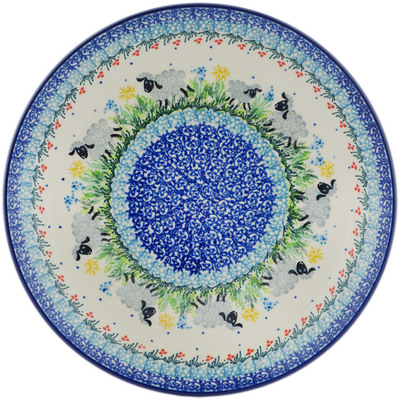 Polish Pottery Plate 10" UNIKAT
