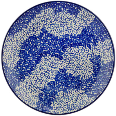 Polish Pottery Plate 10" UNIKAT
