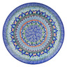 Polish Pottery Plate 10" UNIKAT