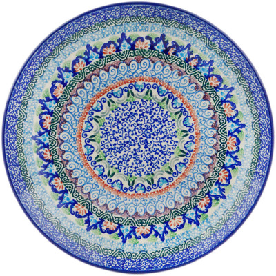 Polish Pottery Plate 10" UNIKAT