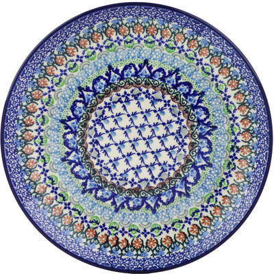 Polish Pottery Plate 10" UNIKAT