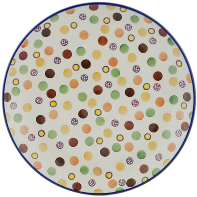 Polish Pottery Plate 10" UNIKAT