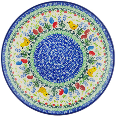 Polish Pottery Plate 10" UNIKAT
