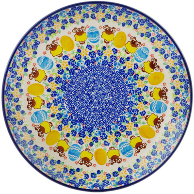 Polish Pottery Plate 10" UNIKAT