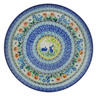 Polish Pottery Plate 10" UNIKAT
