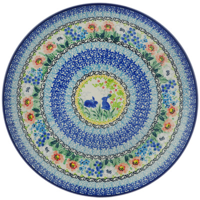 Polish Pottery Plate 10" UNIKAT