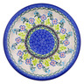 Polish Pottery Plate 10&quot; UNIKAT