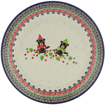 Polish Pottery Plate 10" UNIKAT