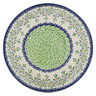 Polish Pottery Plate 10&quot; Wine Garden UNIKAT