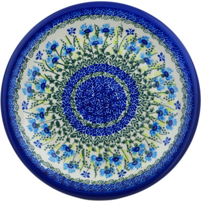 Polish Pottery Plate 11" Fresh Flora