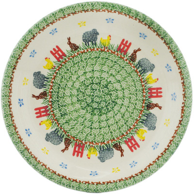 Polish Pottery Plate 11"