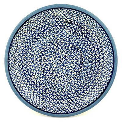 Polish Pottery Plate 11&quot;