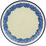 Polish Pottery Plate 11" Heaven Sent