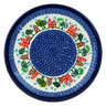 Polish Pottery Plate 11&quot; In The Neighborhood