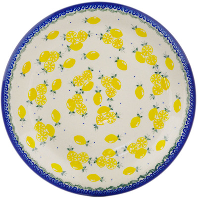 Polish Pottery Plate 11" Main Squeeze