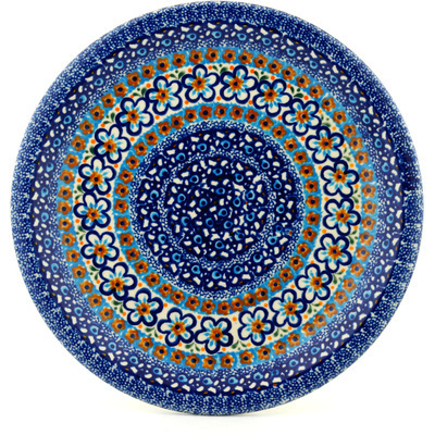 Polish Pottery Plate 11&quot; Polonia