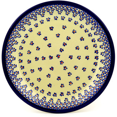 Polish Pottery Plate 11" Remember Me
