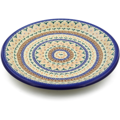 Polish Pottery Plate 13&quot; Amarillo