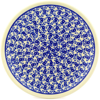 Polish Pottery Plate 6&quot; Aegean Sea