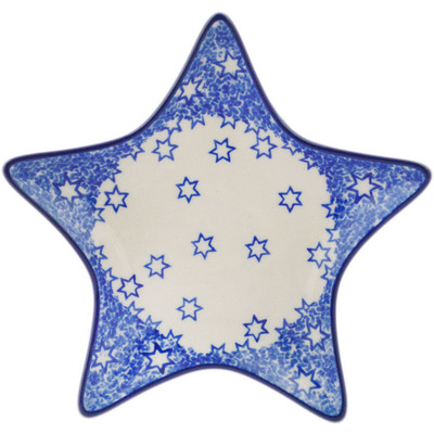 Polish Pottery Plate 6" Bright Night