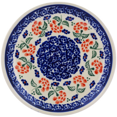 Polish Pottery Plate 6&quot; Country Garden