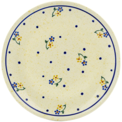 Polish Pottery Plate 6&quot; Country Meadow