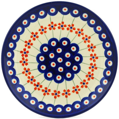 Polish Pottery Plate 6"