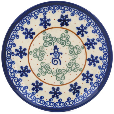 Polish Pottery Plate 6&quot;