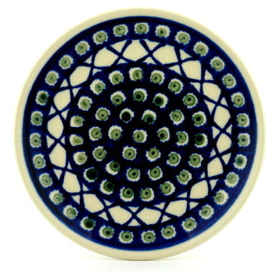 Polish Pottery Plate 6" Illusion