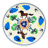 Polish Pottery Plate 6&quot; Like The Wind