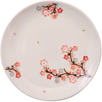 Polish Pottery Plate 6&quot; Sakura
