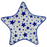 Polish Pottery Plate 6&quot; Starlight