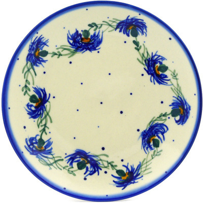 Polish Pottery Plate 7&quot; Art Deco Allure