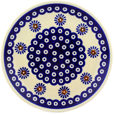 Polish Pottery Plate 7&quot; Astrid Americana