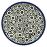 Polish Pottery Plate 7&quot; Blooming Night
