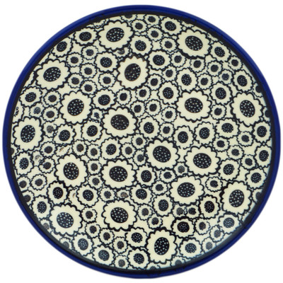 Polish Pottery Plate 7&quot; Blooming Night