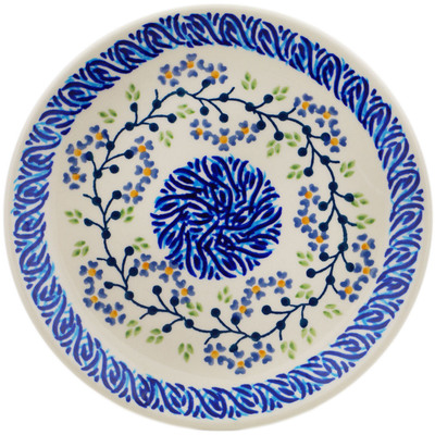 Polish Pottery Plate 7&quot; Branches Of Delicacy