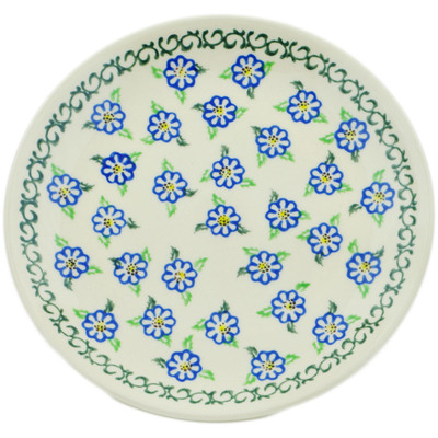 Polish Pottery Plate 7&quot; Classic Daisy