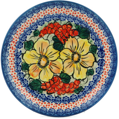 Polish Pottery Plate 7&quot; Croatia UNIKAT